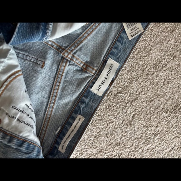 Denim forum cargo skirt size 24 - Picture 2 of 2